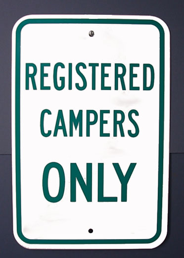 RV Park & Campground sign
